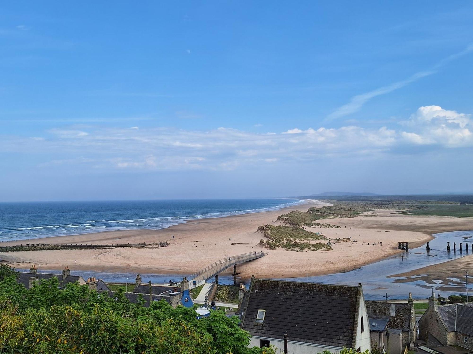 1 Fulmar Road**Next To West Beach And Golf Course Lossiemouth Kültér fotó